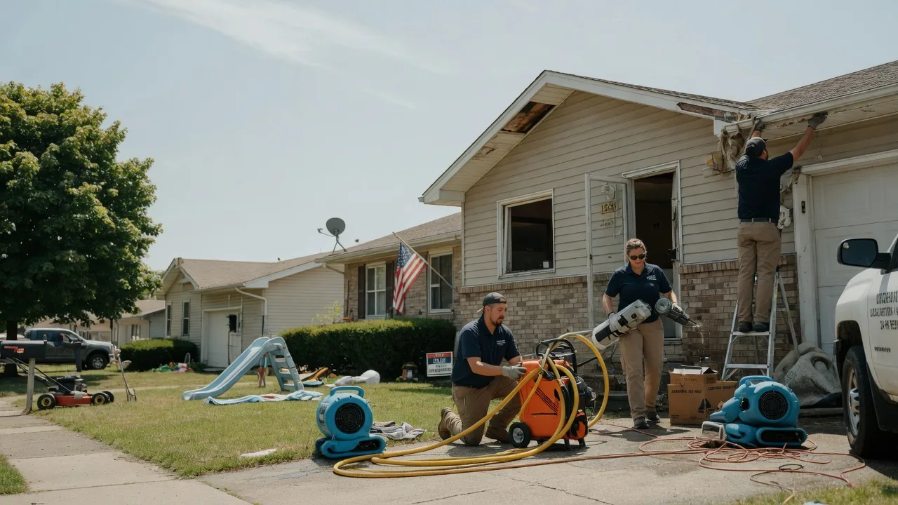Water Damage Restoration in La Place, IL near me